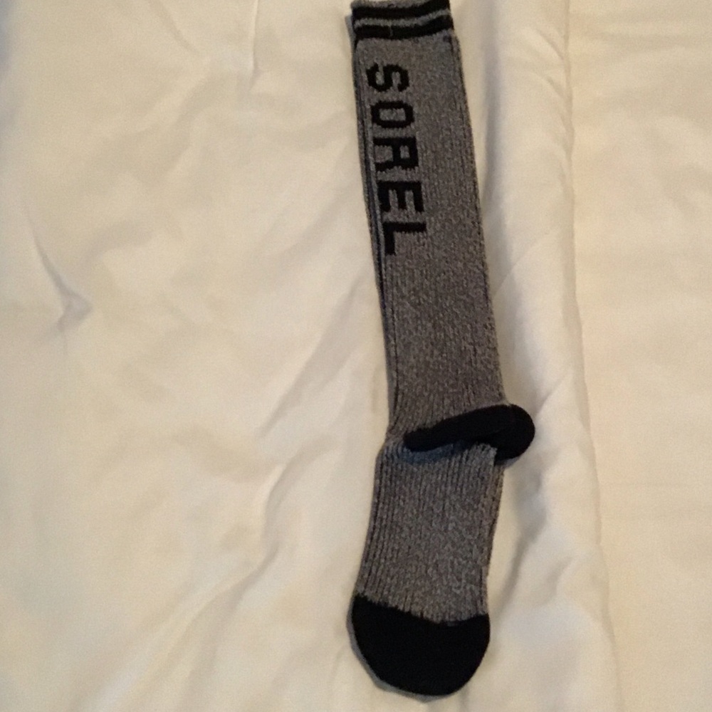 Sorel Women’s Black and Gray Athletic Socks - Picture 3 of 4